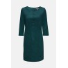 Robe stretch en similicuir